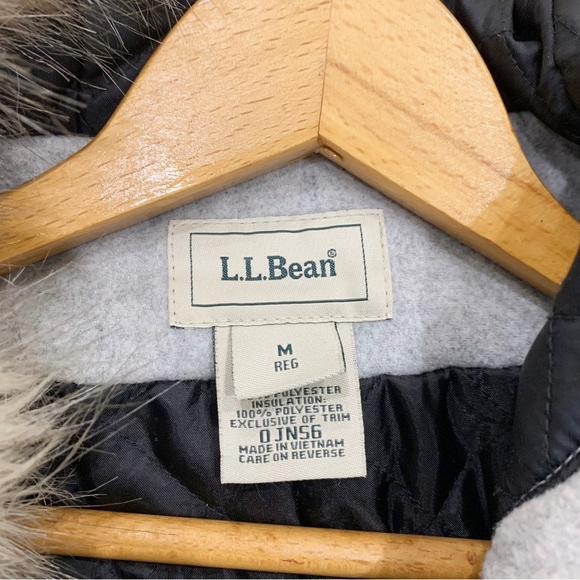 LL Bean Women’s Toggle Duffel Wool Blend Trench Coat - Picture 9 of 9